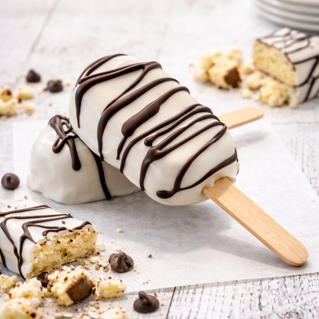 Zebra Cake Cakesicle