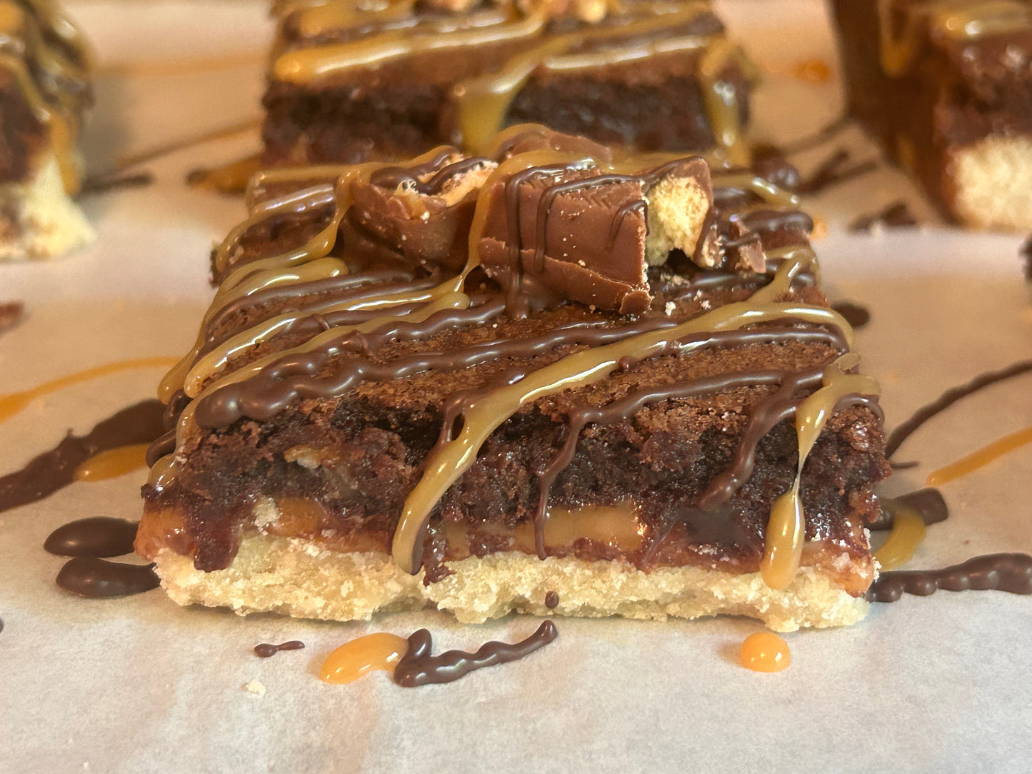 Twix Loaded Brownie