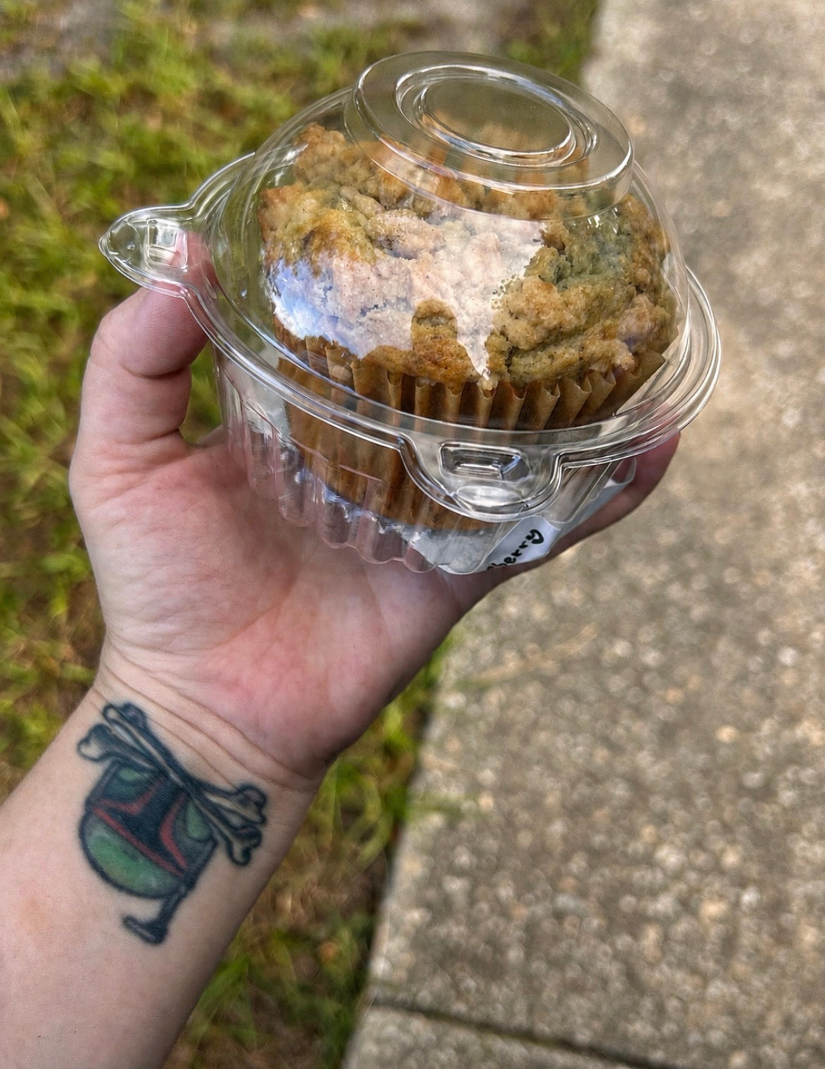 Jumbo Blueberry Muffin