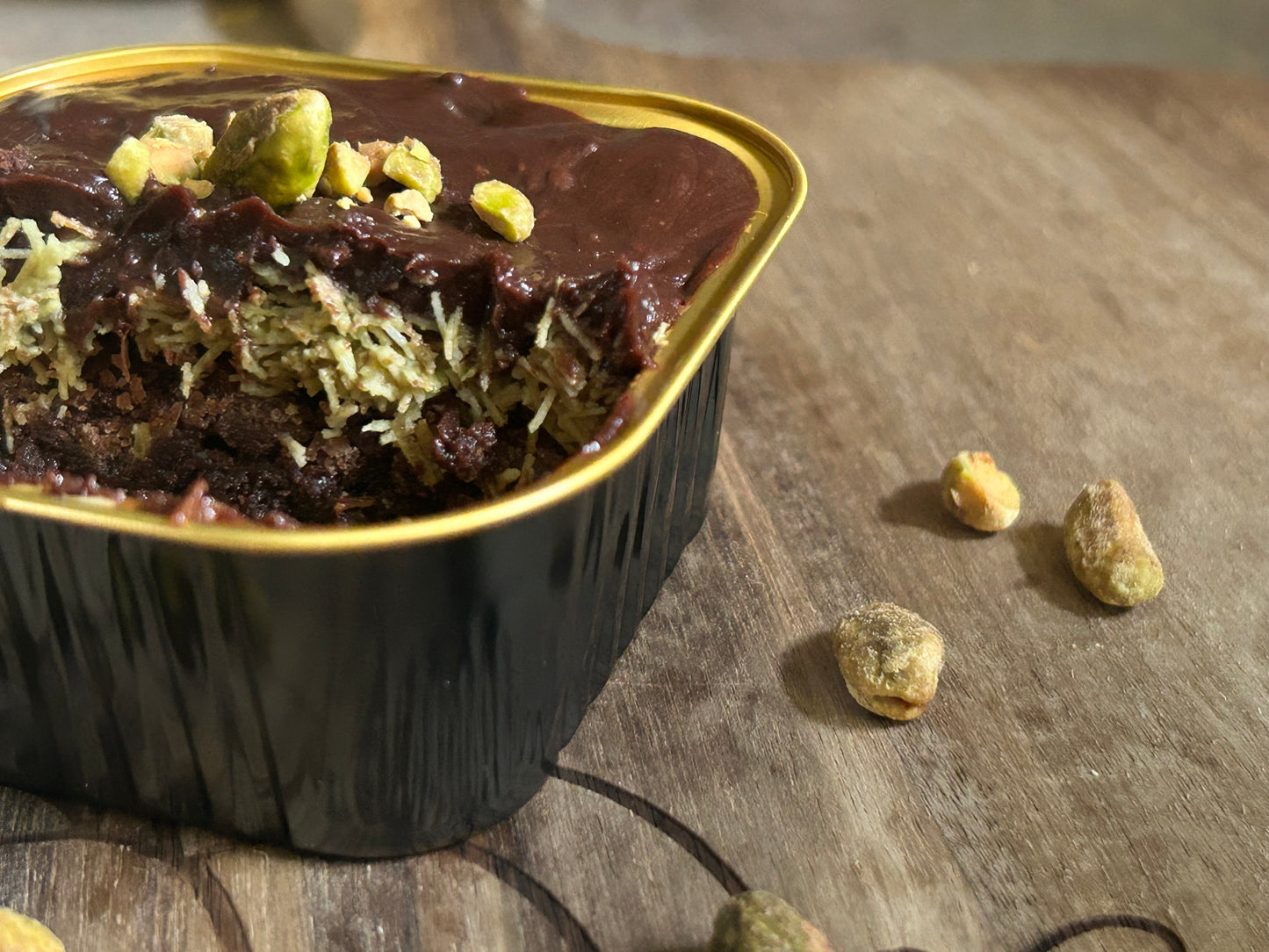 Chocolate Dubai Mini Cake
