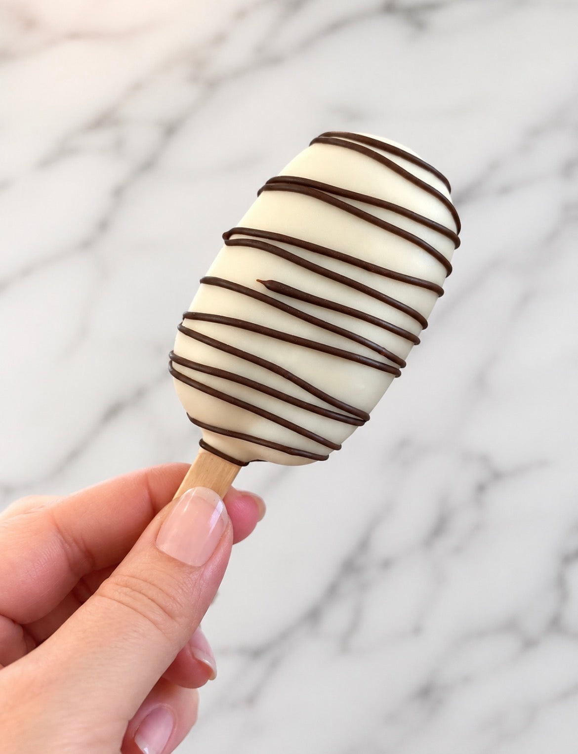 Zebra Cake Cakesicle