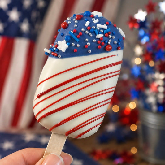 Stars Over Lake County Cakesicle