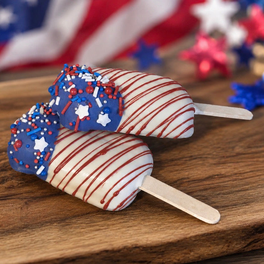 Stars Over Lake County Cakesicle