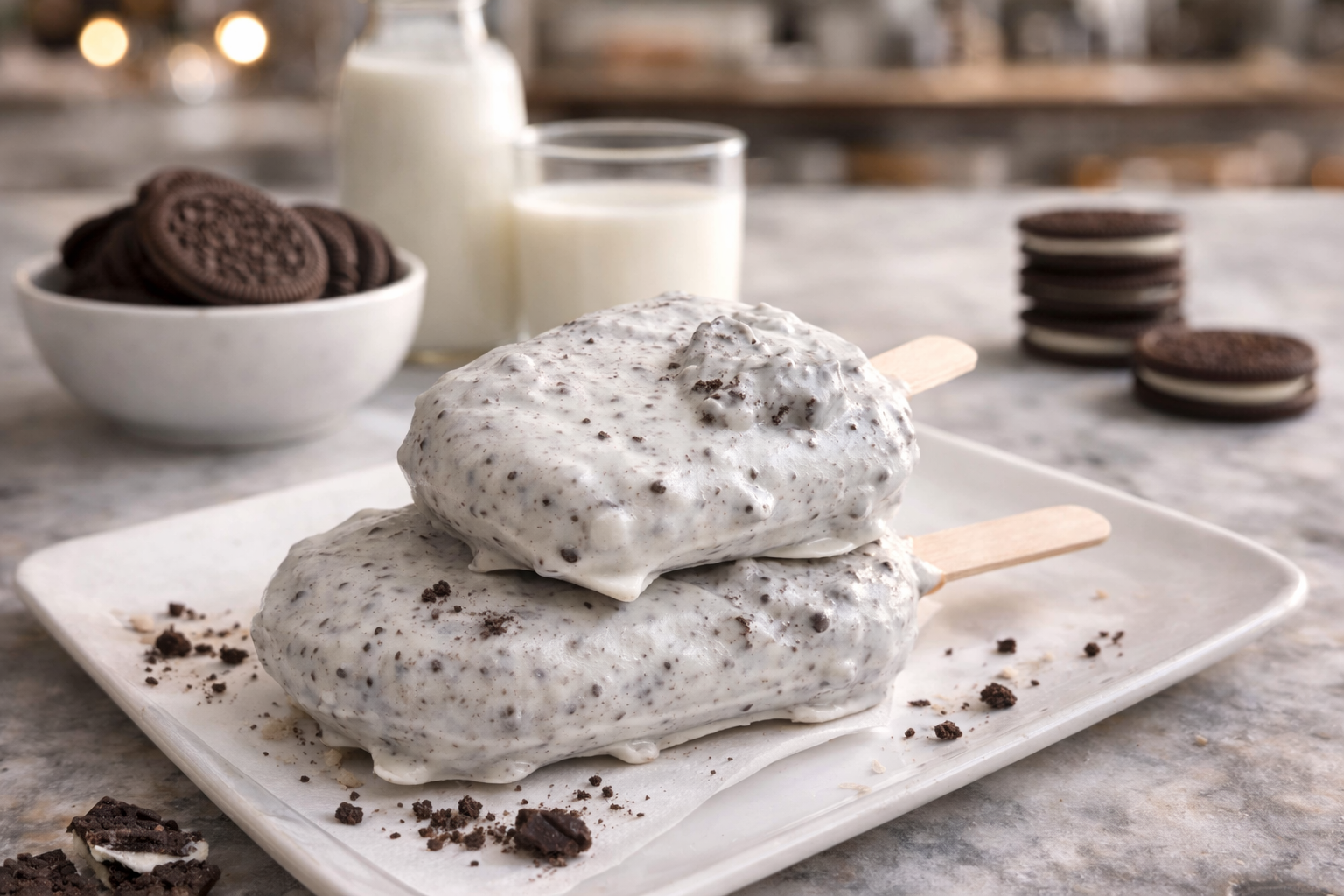 Cookies 'n Cream Cakesicle