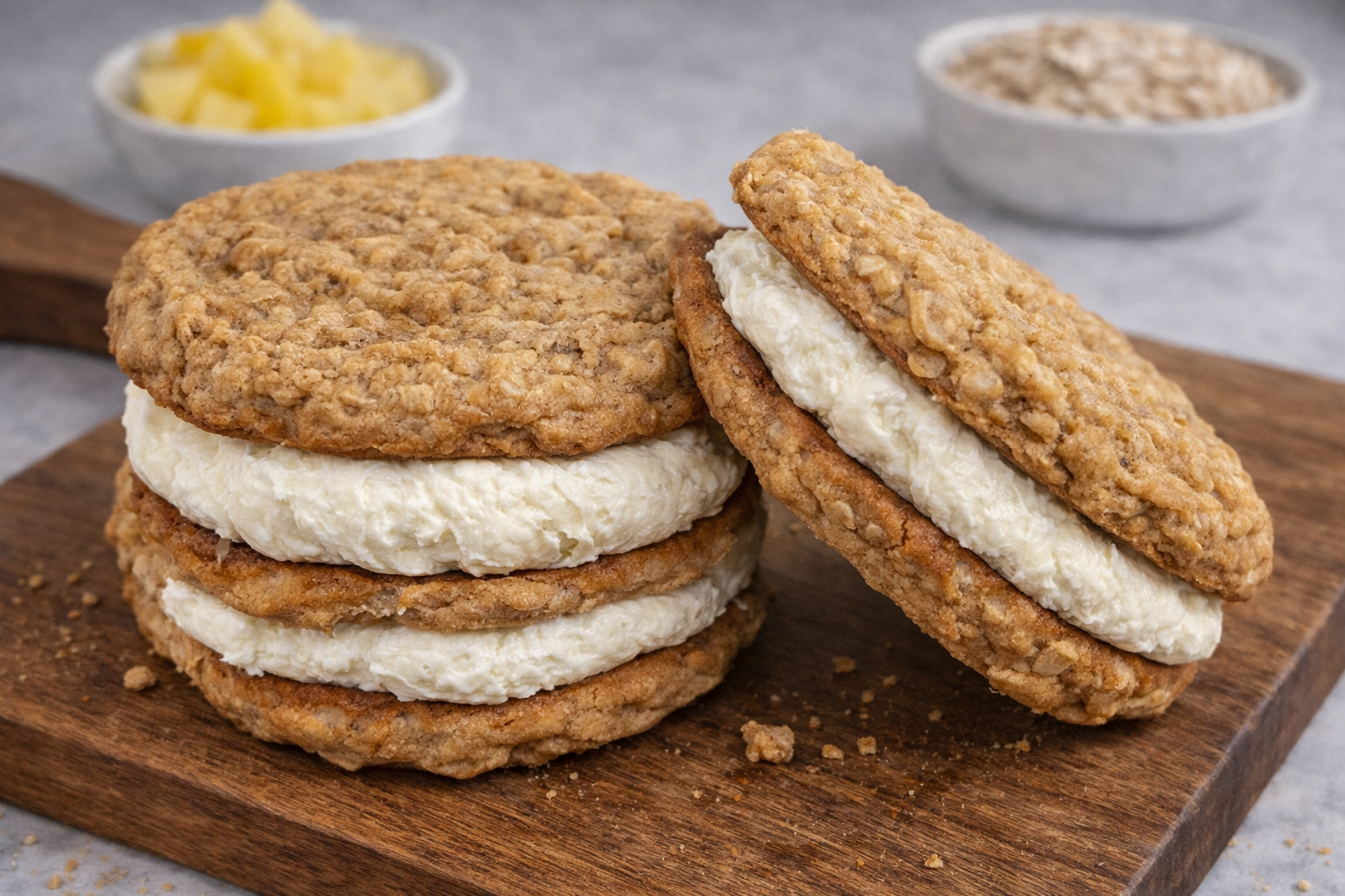 Oatmeal Cream Pie - Pineapple
